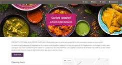 Desktop Screenshot of gaylordtandoori.co.uk